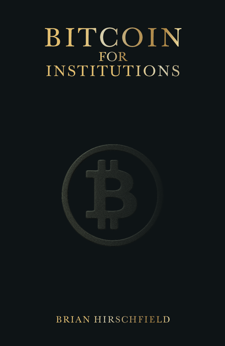 Bitcoin for Institutions cover