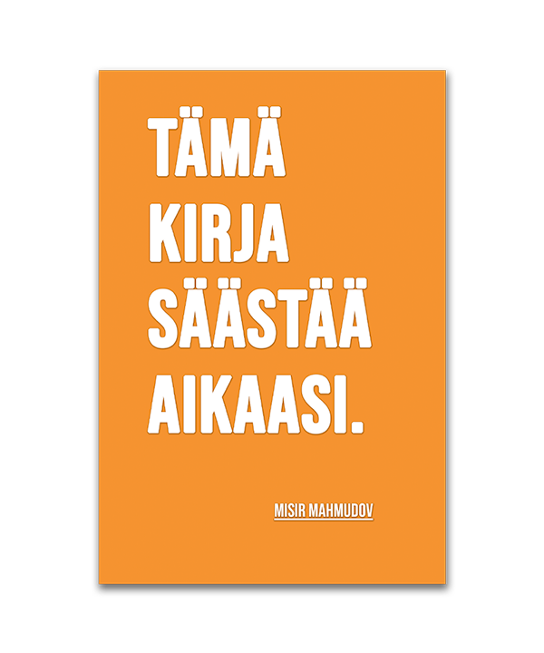 Tämä kirja säästää aikaasi