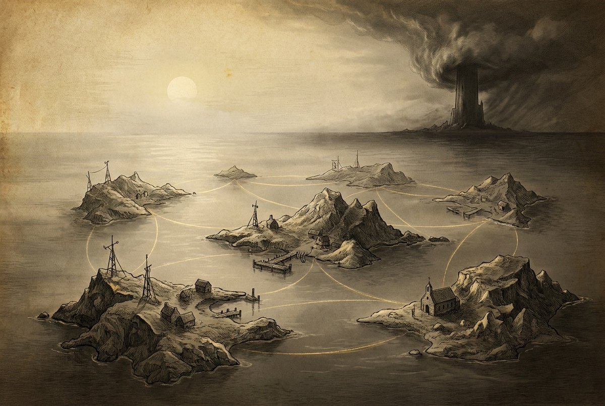 The Archipelago, alive, free and wild. The Hive and domestication on the horizon.