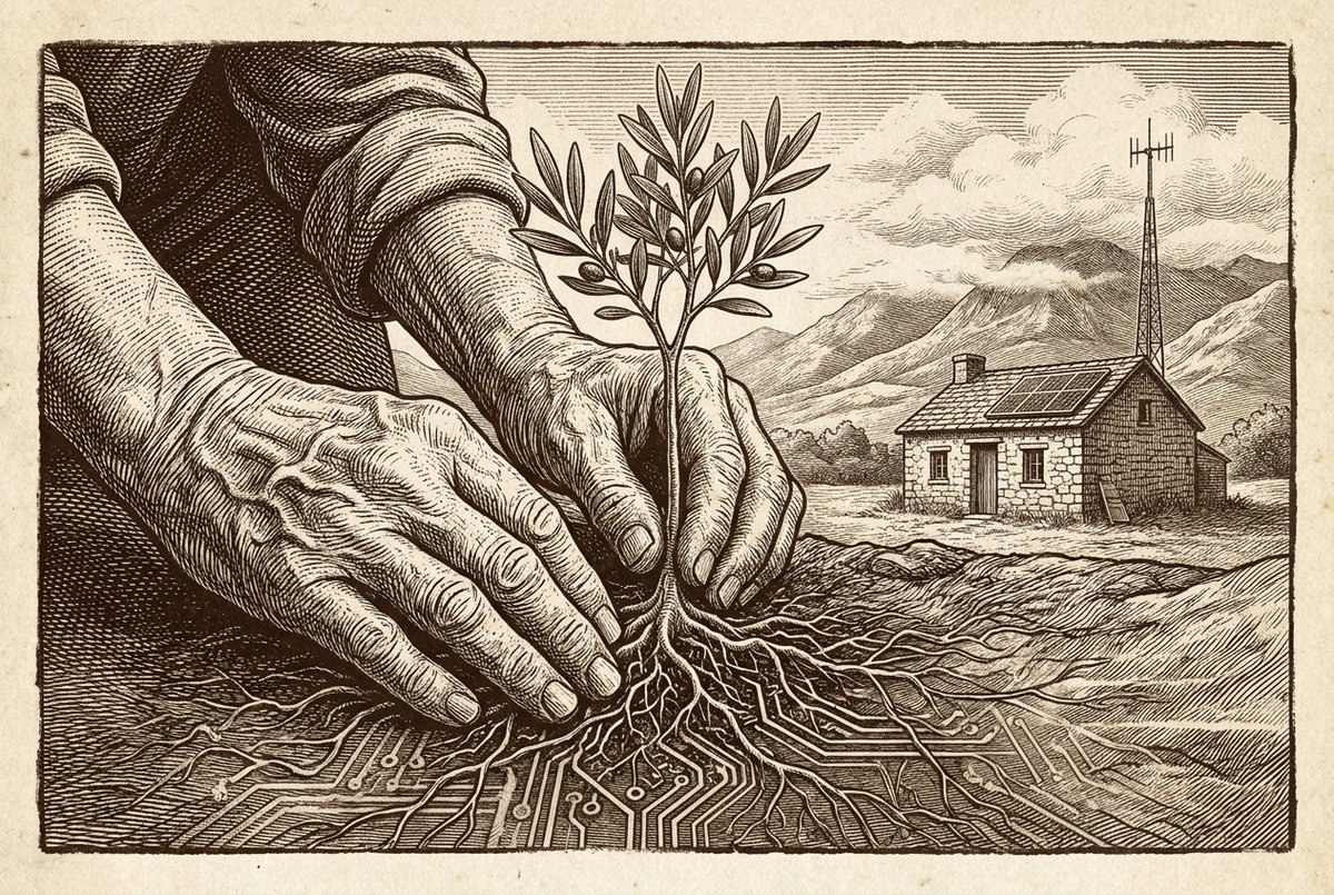 Putting down roots again.