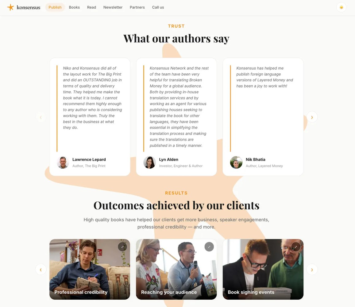 Apply to publish - http://konsensus.net/publish